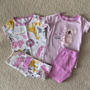 Cute & Cuddly Kids Animal Pajamas Set